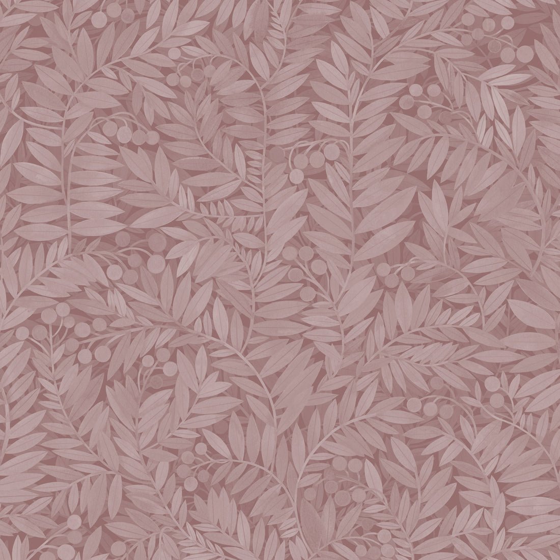 Eve Wallpaper - Rose - Summer Gray - Premier Wallcovering