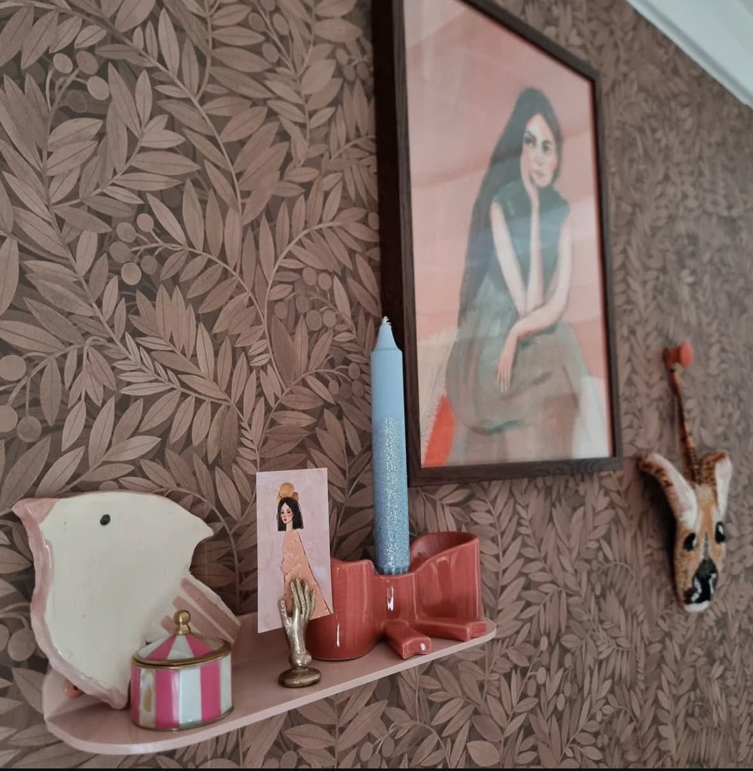 Eve Wallpaper - Bodem - Summer Gray - Premier Wallcovering