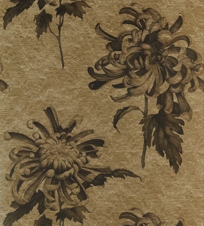 Evelyn Wallpaper - Antique Gold/Olivine - ZTOT312733 - Zoffany - Premier Wallcovering