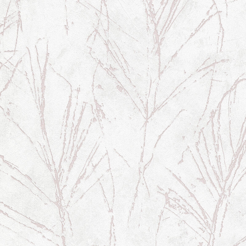 Evolution Fall Leaf Metallic Wallpaper - Pink - Erismann - 10321 - 05 - Premier Wallcovering