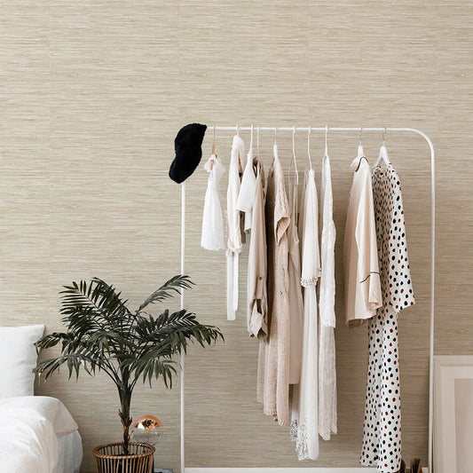 Exhale Wallpaper - Cream/ Stone - A Street Prints - FD27258 - Premier Wallcovering