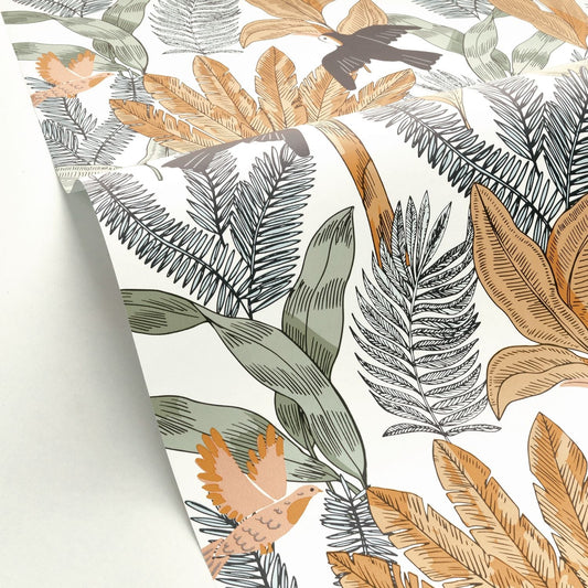 Explorer Wallpaper - Menthe - Caselio - 103497032 - Premier Wallcovering