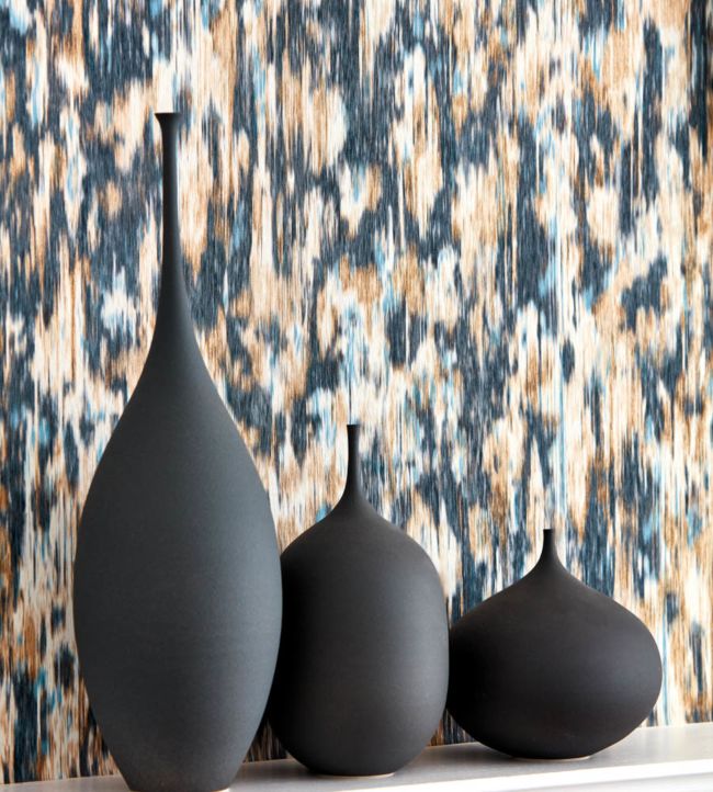 Fade Wallpaper - Ink/Bronze - HM7W112742 - Harlequin - Premier Wallcovering