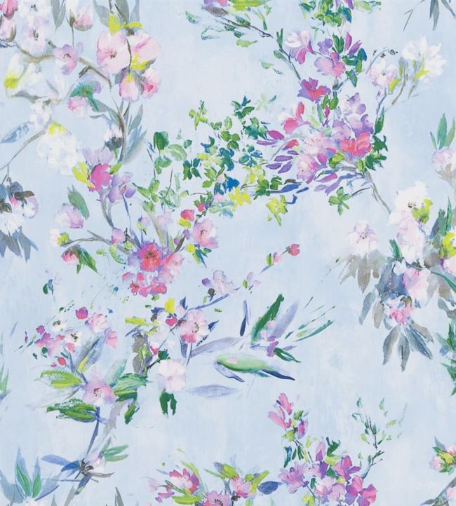 Faience Wallpaper - Sky - PDG1024/01 - Designers Guild - Premier Wallcovering