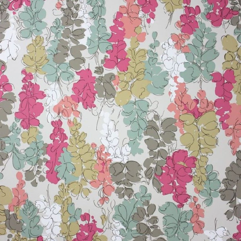 Fairfield Wallpaper - Pink/Blue - Nina Campbell - NCW4104-05 - Premier Wallcovering