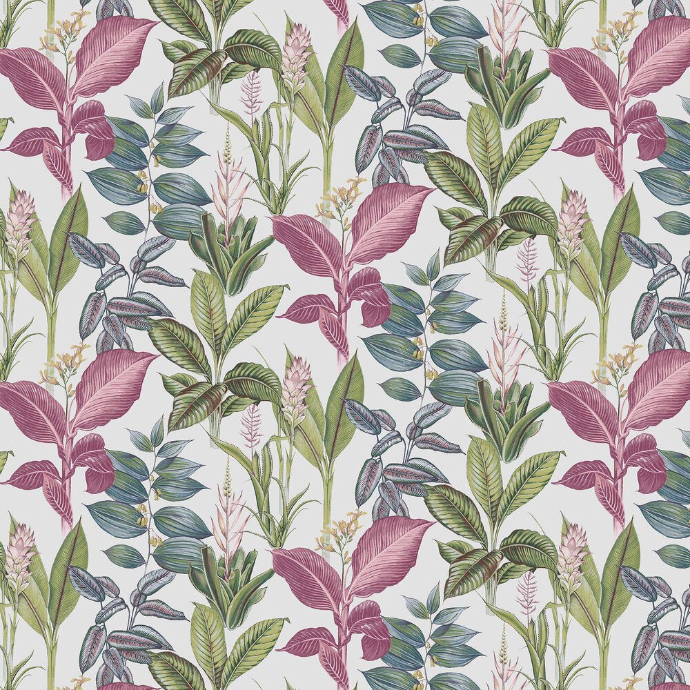 Fantasy Rainforest Leaves Wallpaper - Multi - Next - 118299 - Premier Wallcovering