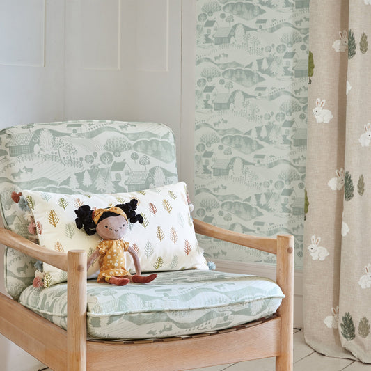 Far Far Away Wallpaper - Blush - Villa Nova - W644/01 - Premier Wallcovering