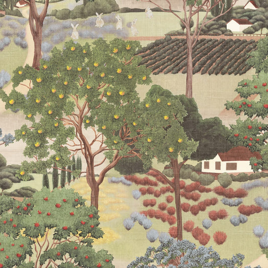 Farmers Hill Wallpaper - Fall - Rebel Walls - R18061 - Premier Wallcovering