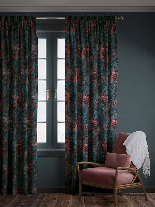 Faunacation Recycled Velvet Fabric - Majestic - Divine Savages - DVS003SP-FAU-MAJ-VEL - Premier Wallcovering