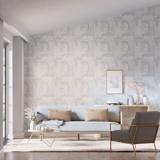 Fayola Wallpaper - Celestial/First Light - HC4W113020 - Harlequin - Premier Wallcovering