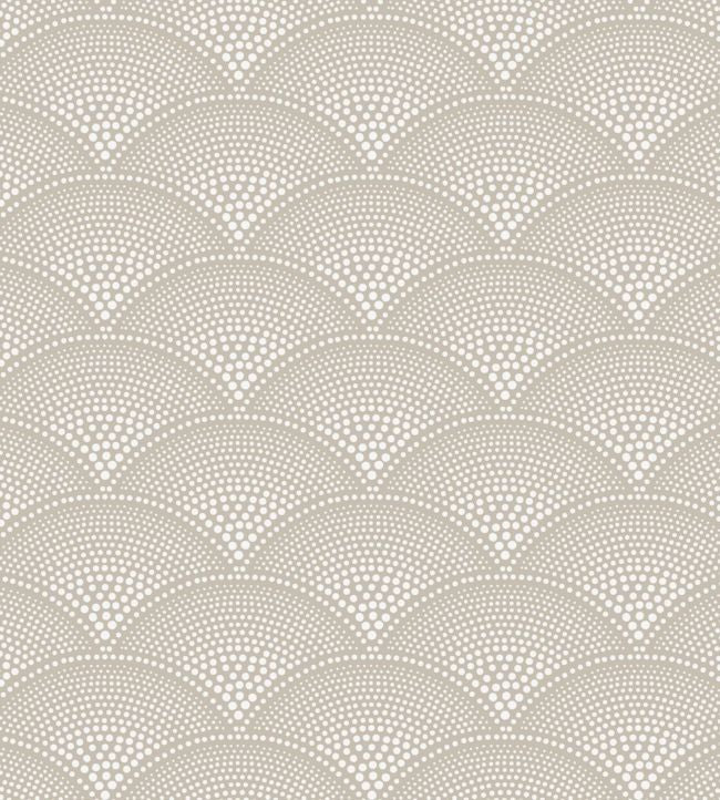 Feather Fan Icons Wallpaper - Taupe - 112/10034 - Cole & Son - Premier Wallcovering