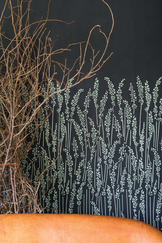 Feather Grass Wallpaper - Inchyra Blue - 5108 - Farrow & Ball - Premier Wallcovering