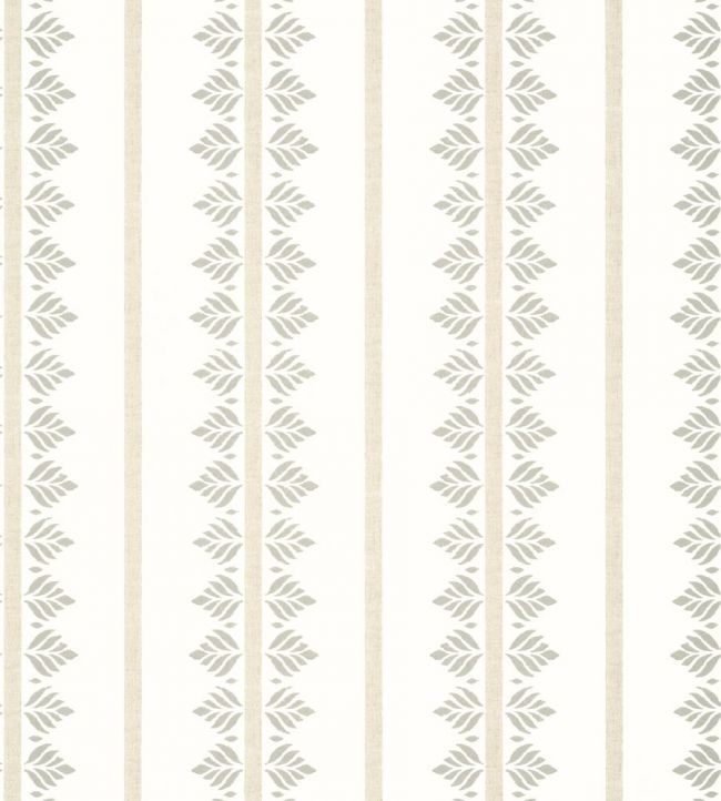 Fern Stripe Wallpaper - Beige - AT15104 - Anna French - Premier Wallcovering