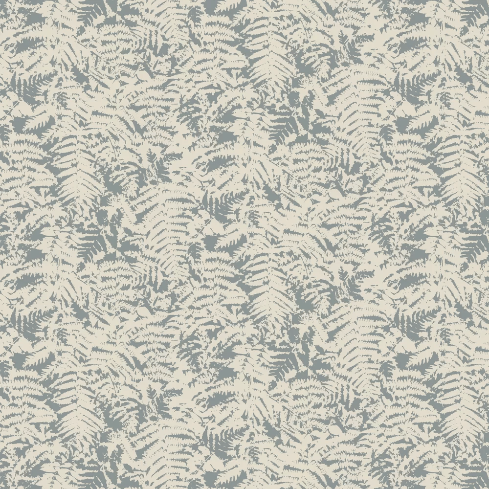 Fern Wallpaper - Sage Blue - Little Greene - 0288FESAGEB - Premier Wallcovering