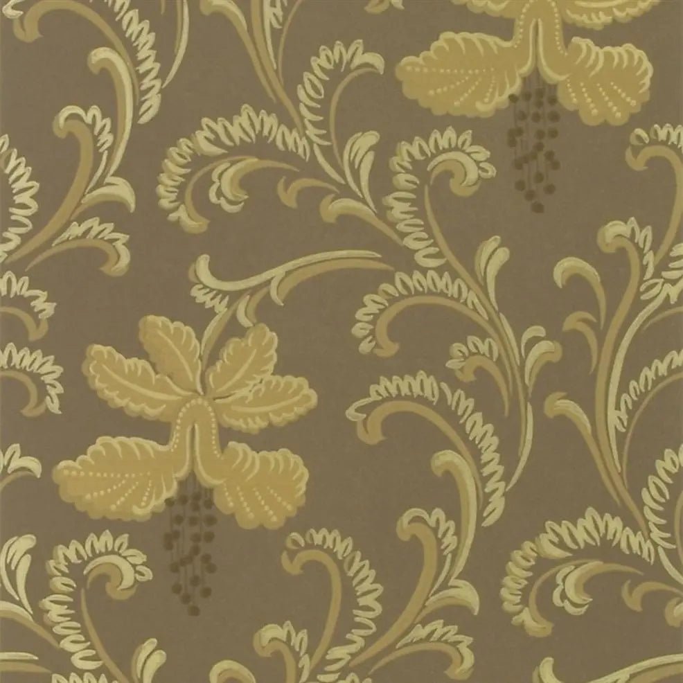 Fidelio Wallpaper - Cocoa - P498/05 - Designers Guild - Premier Wallcovering
