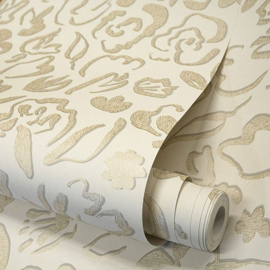 Fiore Salt Wallpaper - Himalayan Salt - Hohenberger - 65333 - Premier Wallcovering