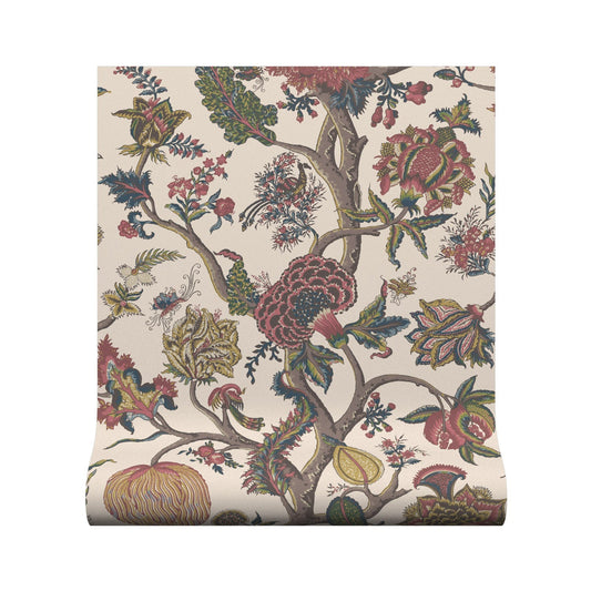 Flame Of The Forest Wallpaper - Antique - Warner House - Premier Wallcovering