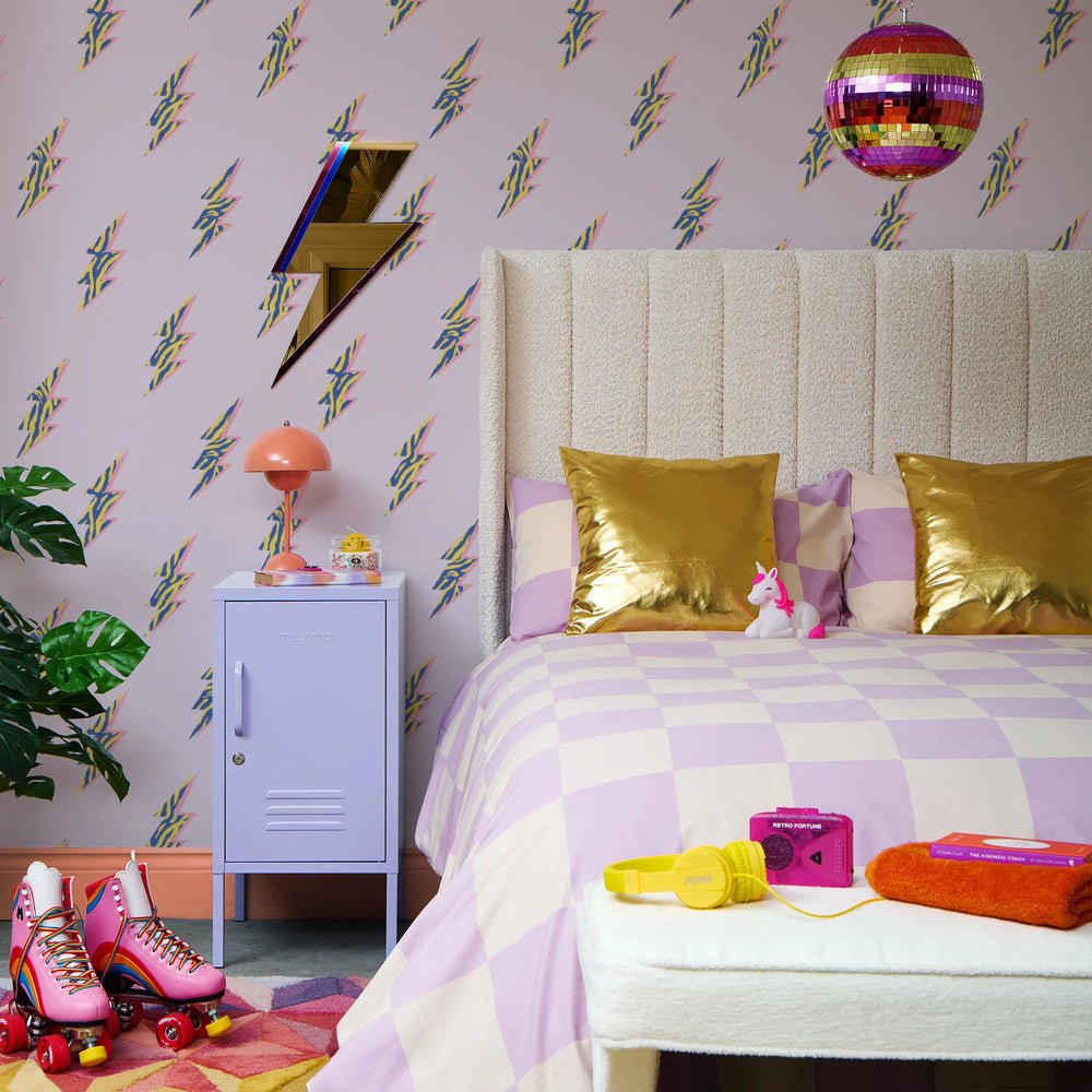 Flashback Wallpaper - Purple Rain - Lust Home - LH900535 - Premier Wallcovering