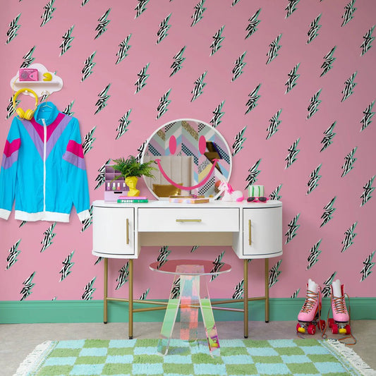 Flashback Wallpaper - Powder Puff - Lust Home - LH900533 - Premier Wallcovering