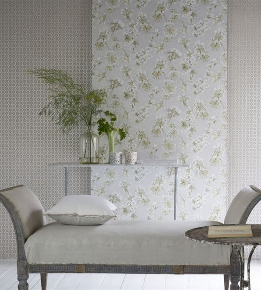 Fleur D'Assam Wallpaper - Pearl - PDG1148/01 - Designers Guild - Premier Wallcovering