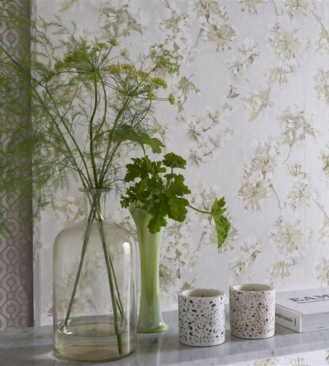 Fleur D'Assam Wallpaper - Pearl - PDG1148/01 - Designers Guild - Premier Wallcovering