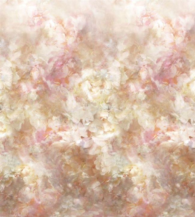 Fleur De Nuit Wallpaper - Pale Coral - PDG1106/01 - Designers Guild - Premier Wallcovering