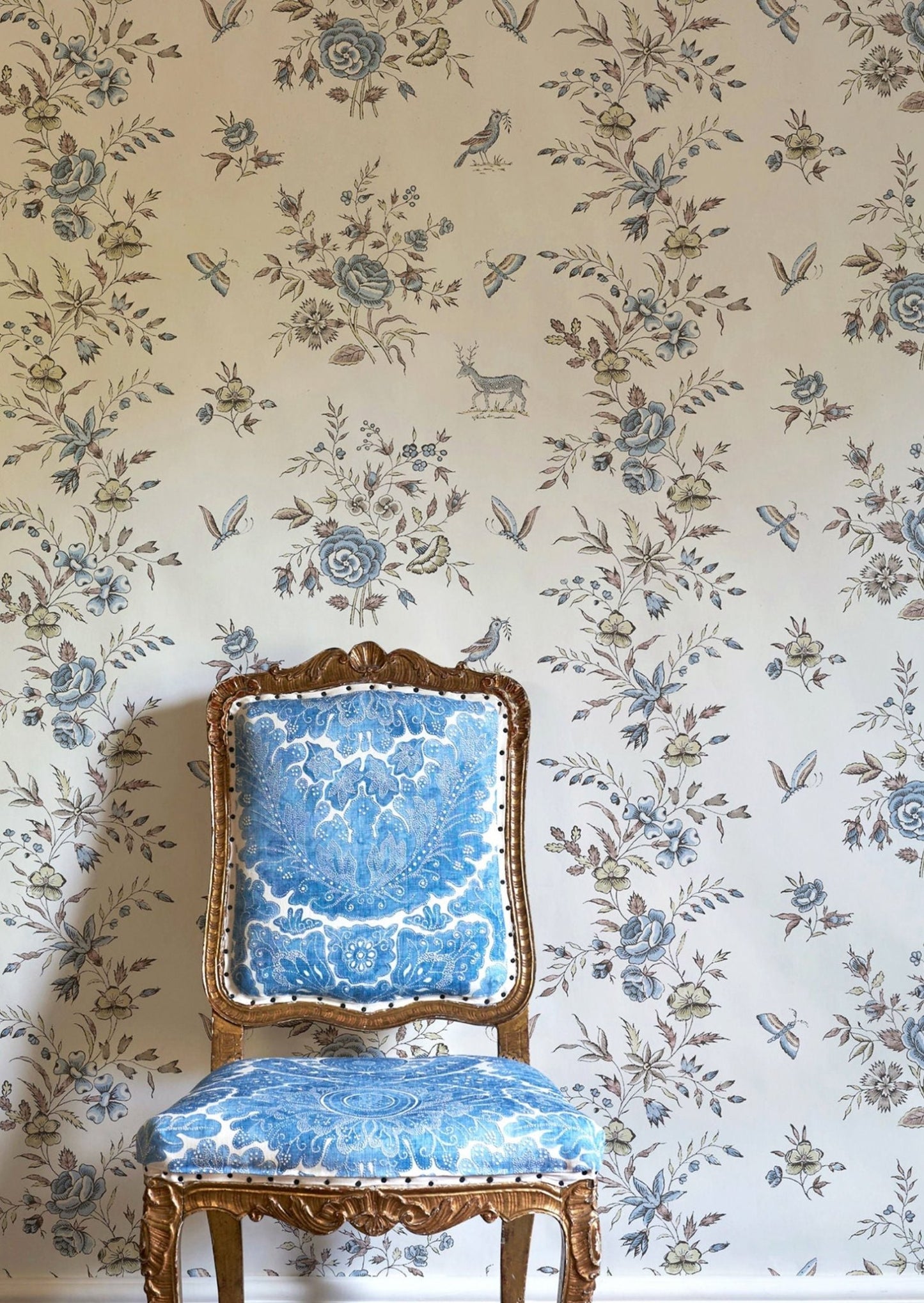 Fleurie Wallpaper - Forget - Lewis & Wood - Premier Wallcovering