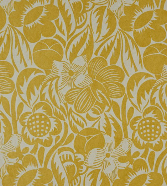 Fleurs Etoilees Wallpaper - Mimosa - Christopher Farr Cloth - CFW114 - 03 - Premier Wallcovering