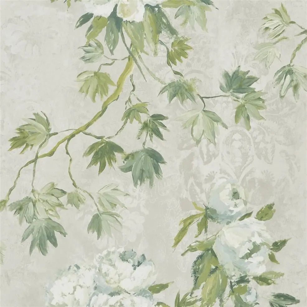 Floreale Wallpaper - Steel - Designers Guild - PDG673/05 - Premier Wallcovering