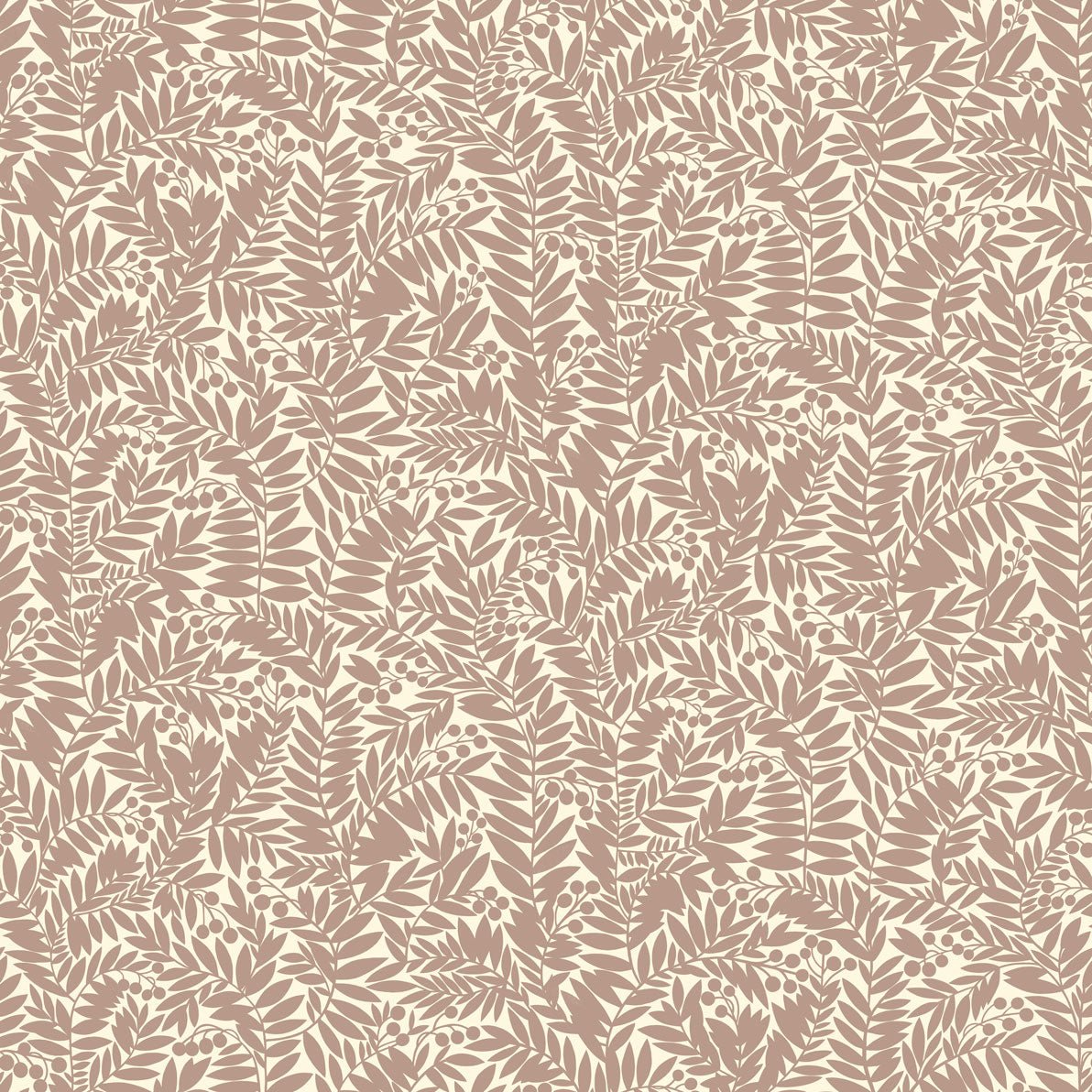 Florence Wallpaper - Brown - Summer Gray - Premier Wallcovering