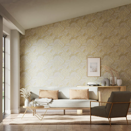 Flourish Wallpaper - First Light/Nectar - HQN3112935 - Harlequin - Premier Wallcovering