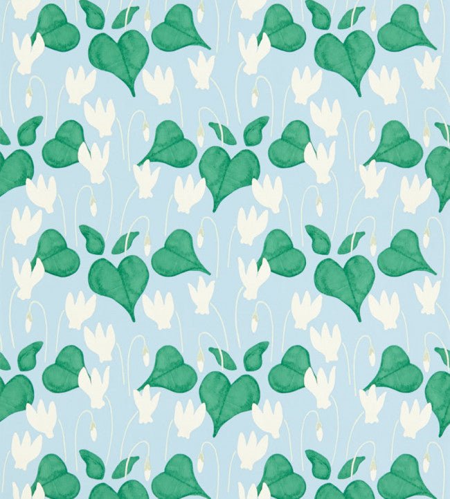 Flower Of Love Wallpaper - Sky - NHAW112948 - Scion - Premier Wallcovering