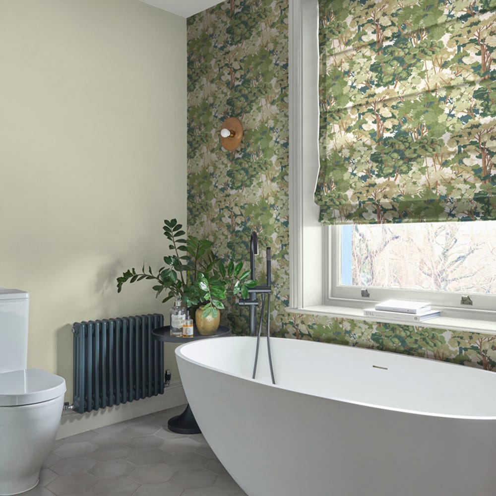 Folklore Tree Wallpaper - Sage - Graham & Brown - 121452 - Premier Wallcovering