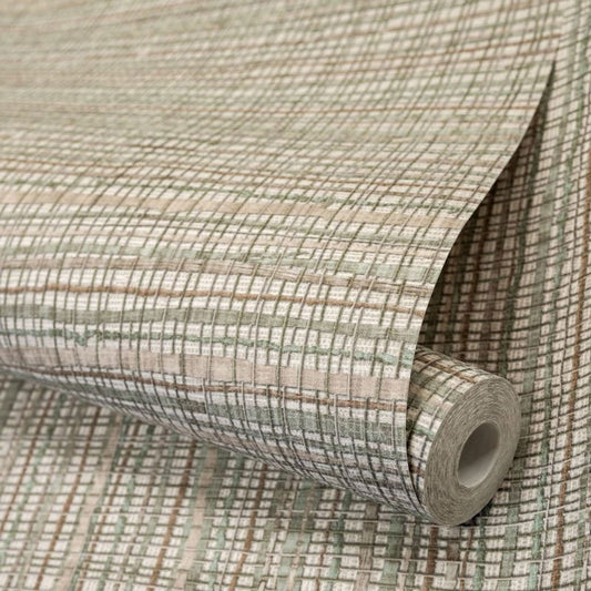 Fondo Salt Wallpaper - Sage - Hohenberger - 27090 - Premier Wallcovering