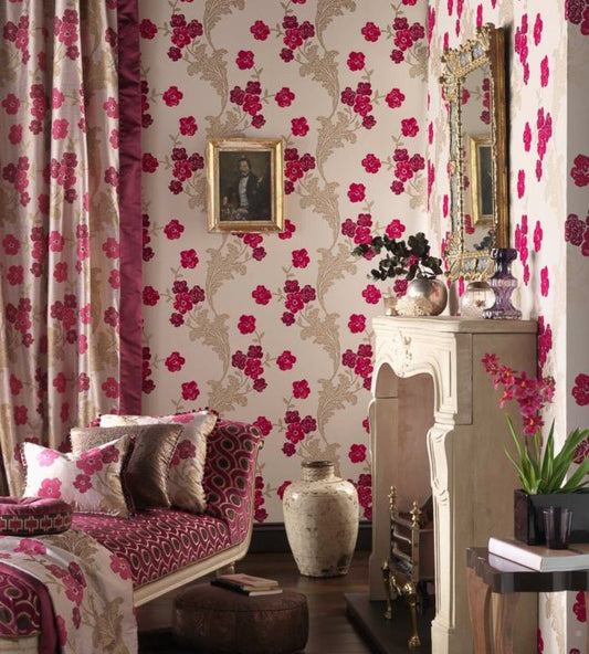 Fontette Wallpaper - Multi - Osborne & Little - W6012-01 - Premier Wallcovering