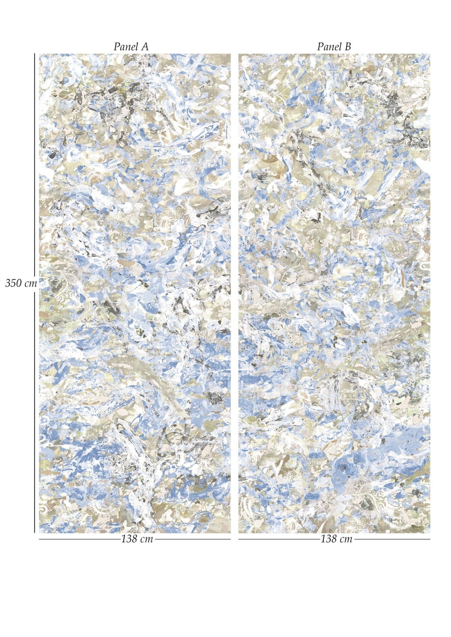 Force 9 Wallpaper - Big Blue - Lewis & Wood - Premier Wallcovering