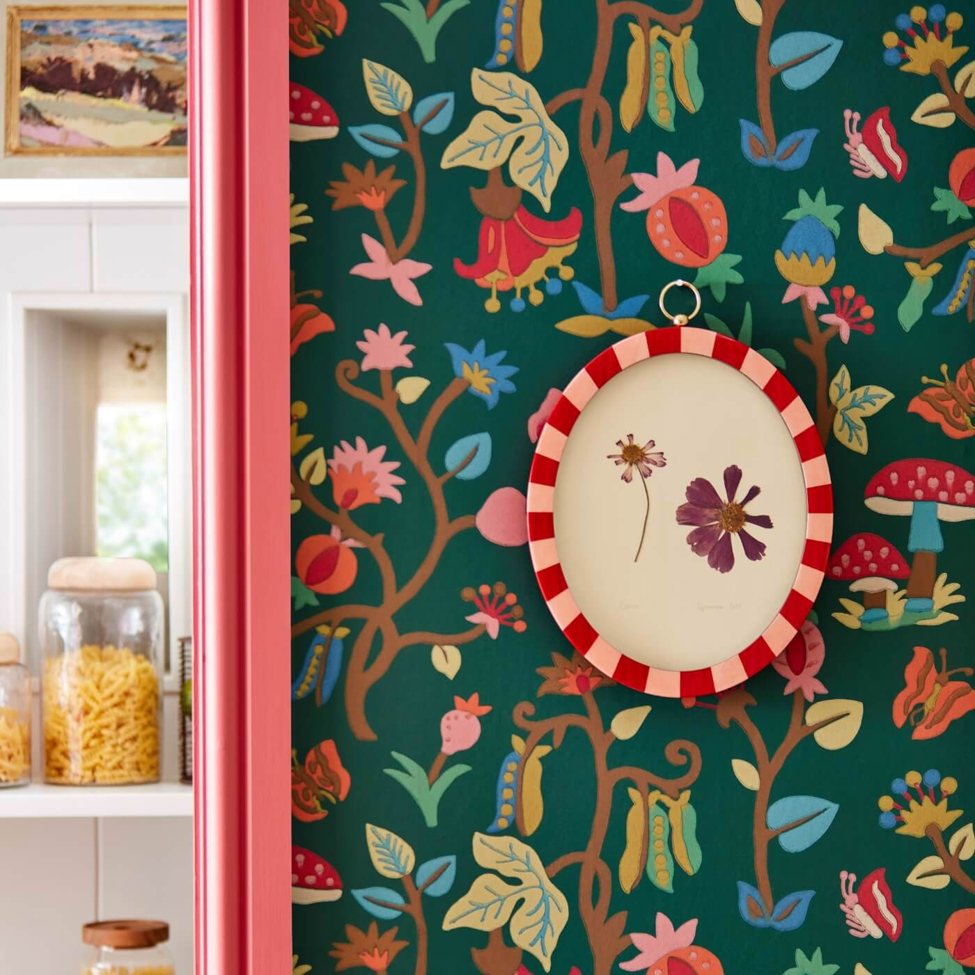 Forest Of Dean Wallpaper - Midnight/multi - DABW217219 - Sanderson - Premier Wallcovering