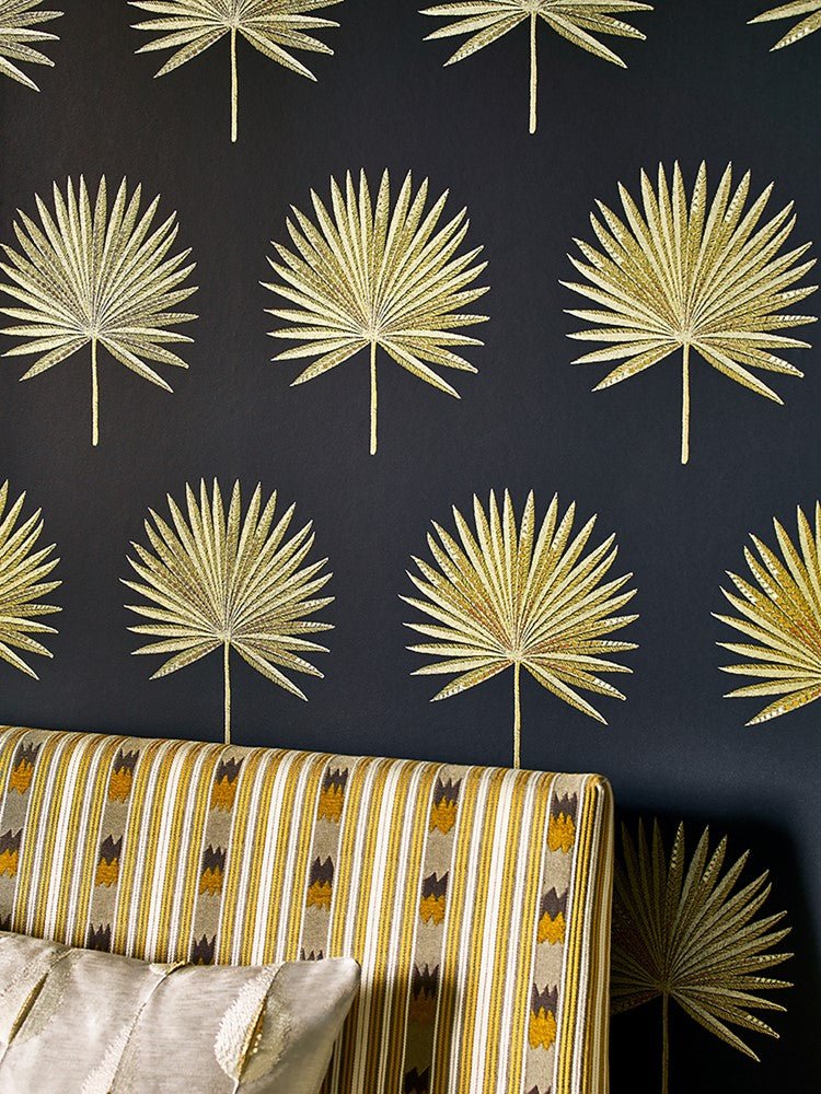 Fortunei Wallpaper - Slate - J182W - 01 - Jane Churchill - Premier Wallcovering