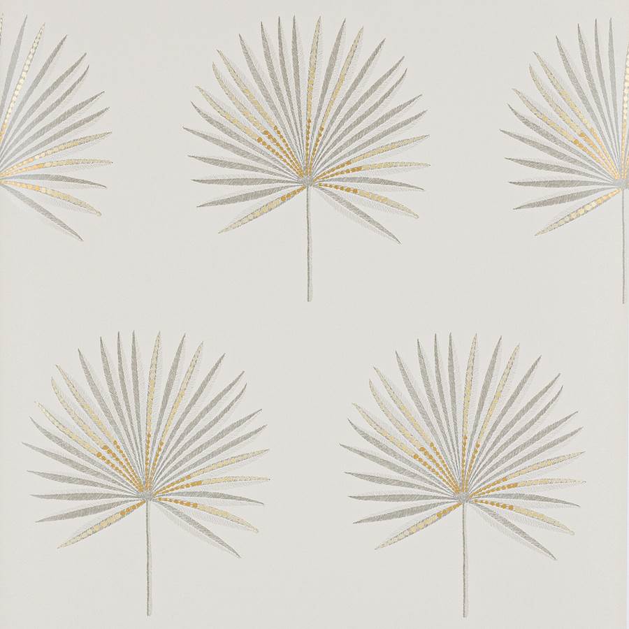 Fortunei Wallpaper - Silver - J182W - 02 - Jane Churchill - Premier Wallcovering