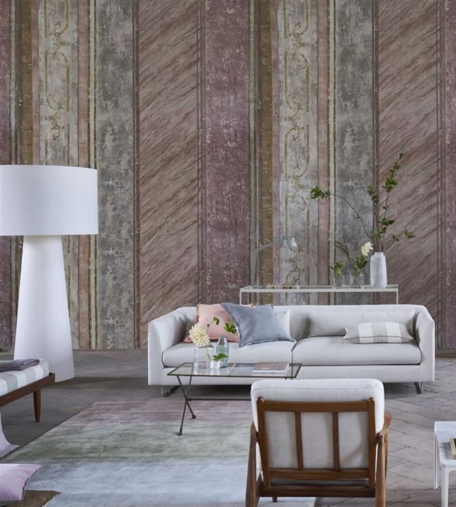 Foscari Fresco Scene 1 Wallpaper - Tuberose - PDG1097/01 - Designers Guild - Premier Wallcovering