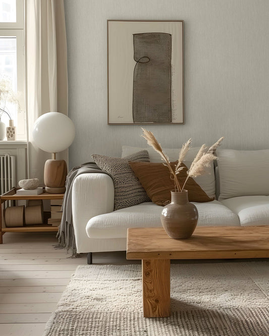 Fossil Wallpaper - Beige - Midbec - 17205 - Premier Wallcovering