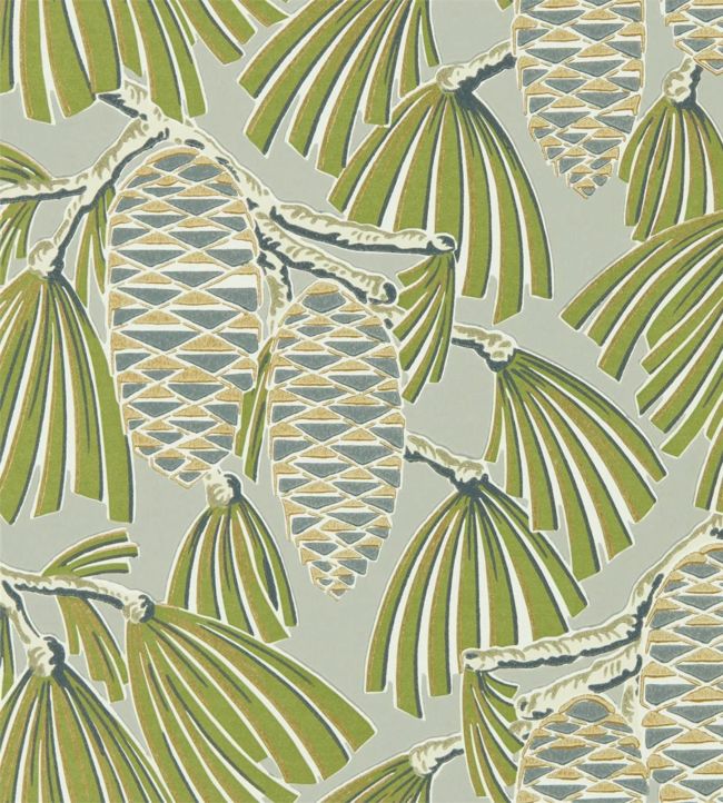 Foxley Wallpaper - Fern Stone - HSAW112126 - Harlequin - Premier Wallcovering