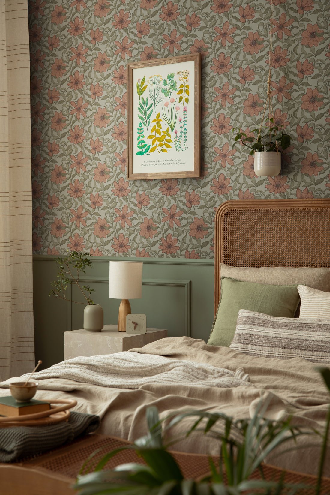 Fredrik Wallpaper - Ruby - Summer Gray - Premier Wallcovering