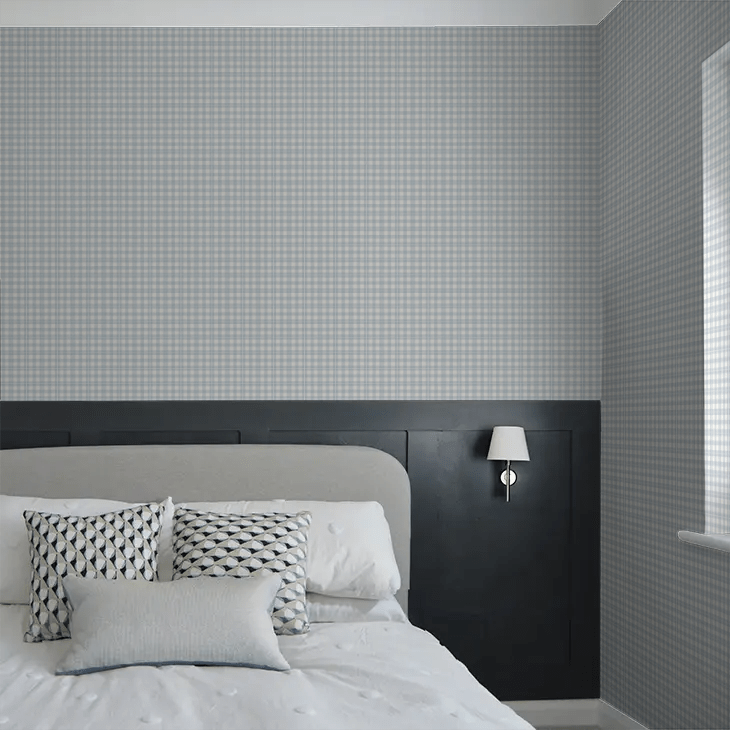 Frida Wallpaper - Blue - Boråstapeter - 7674 - Premier Wallcovering
