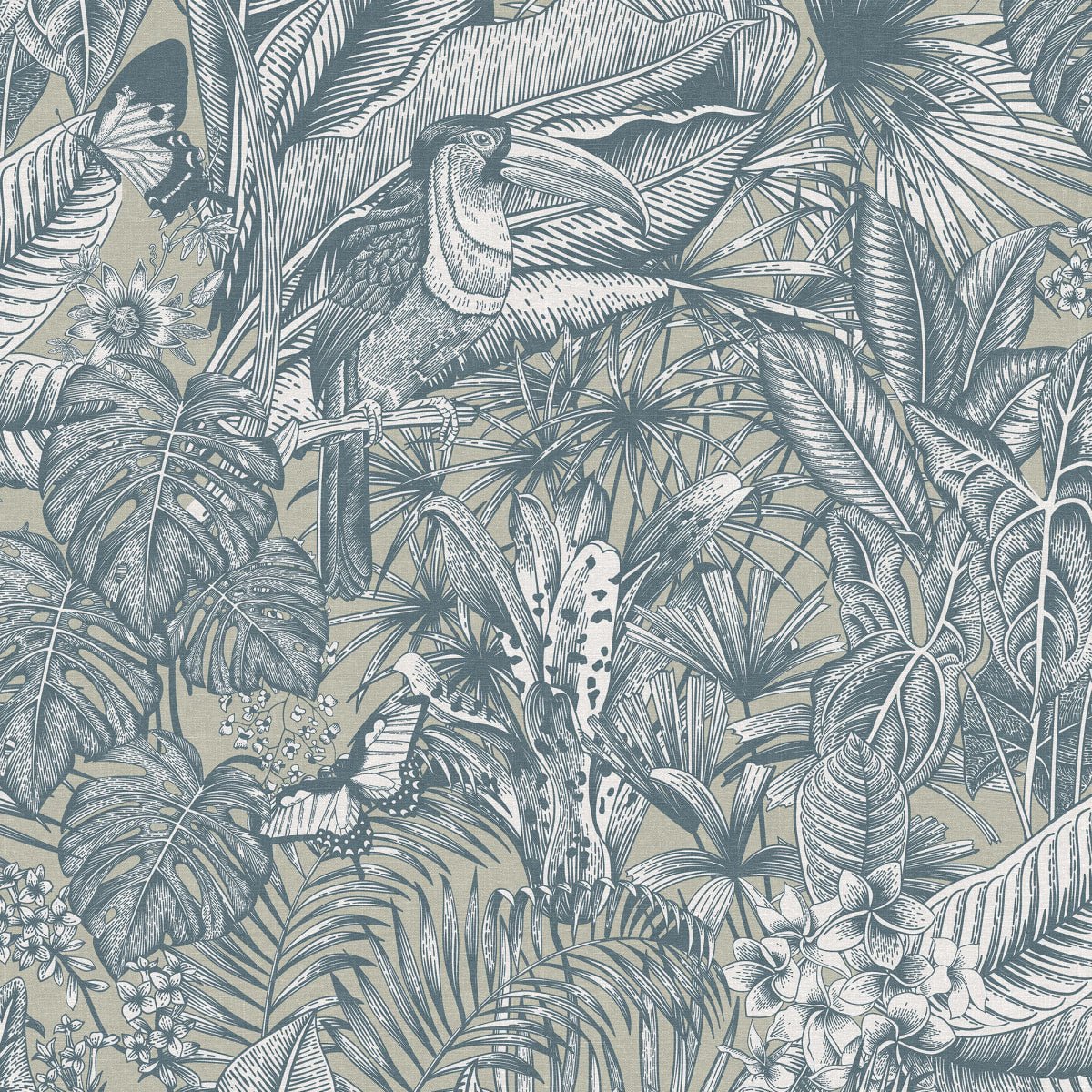 Furada Wallpaper - Soft - Rebel Walls - R17463 - Premier Wallcovering