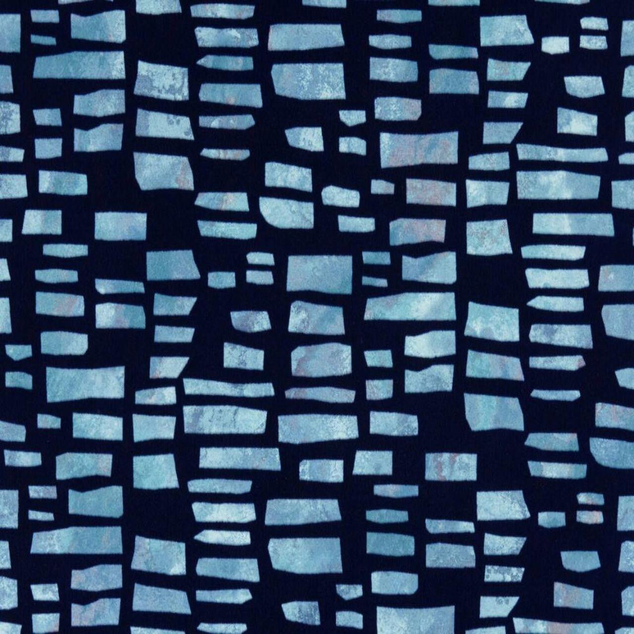 Fusion Flock Wallpaper - Blue Dusk - 1838 wallcoverings - 2008 - 145 - 03 - Premier Wallcovering
