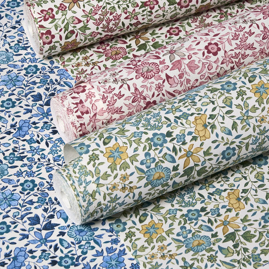 Gamthi Wallpaper - Blush - Clarke & Clarke - W0235/01 - Premier Wallcovering