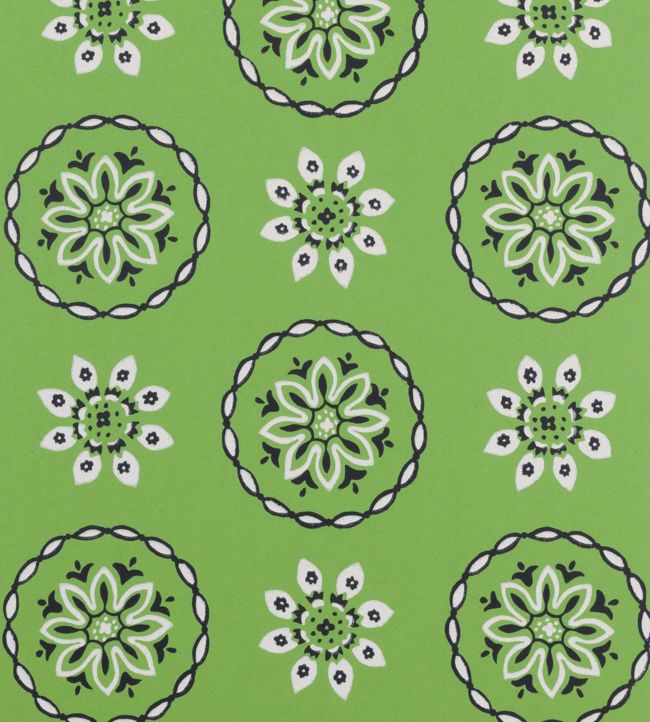 Garance Wallpaper - Emerald - Nina Campbell - NCW4354 - 04 - Premier Wallcovering