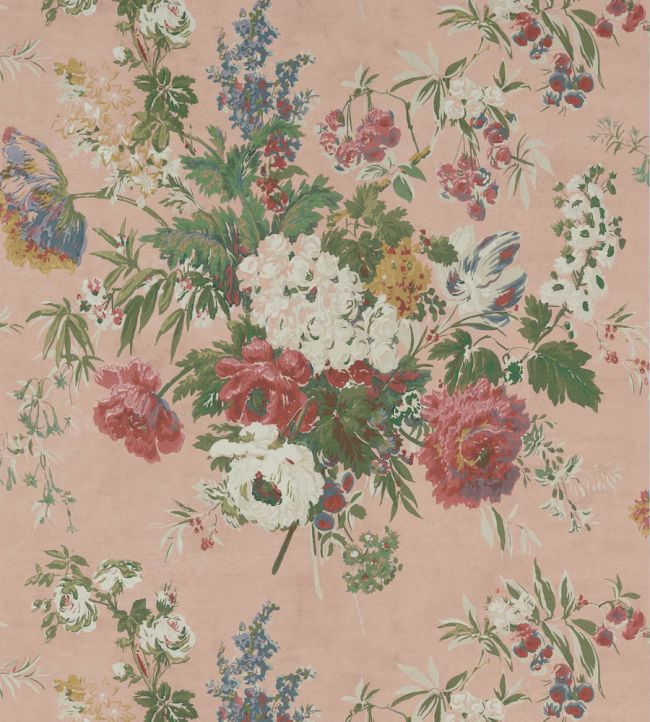 Garden Club Wallpaper - Blush - Anna French - AT16136 - Premier Wallcovering