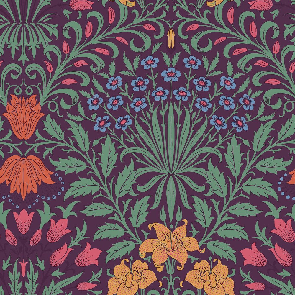 Garden Wallpaper - Dewberry - 140498 - William Morris - Premier Wallcovering